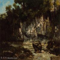 【印刷级】YHR17144671-法国写实派画家居斯塔夫库尔贝Gustave Courbet高清作品图片-57M-5001X4014