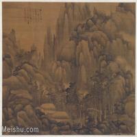 【印刷级】GH6081028古画山水风景陶贞白-隐居图轴-故宫数字版-小品图片-42M-4418X3362