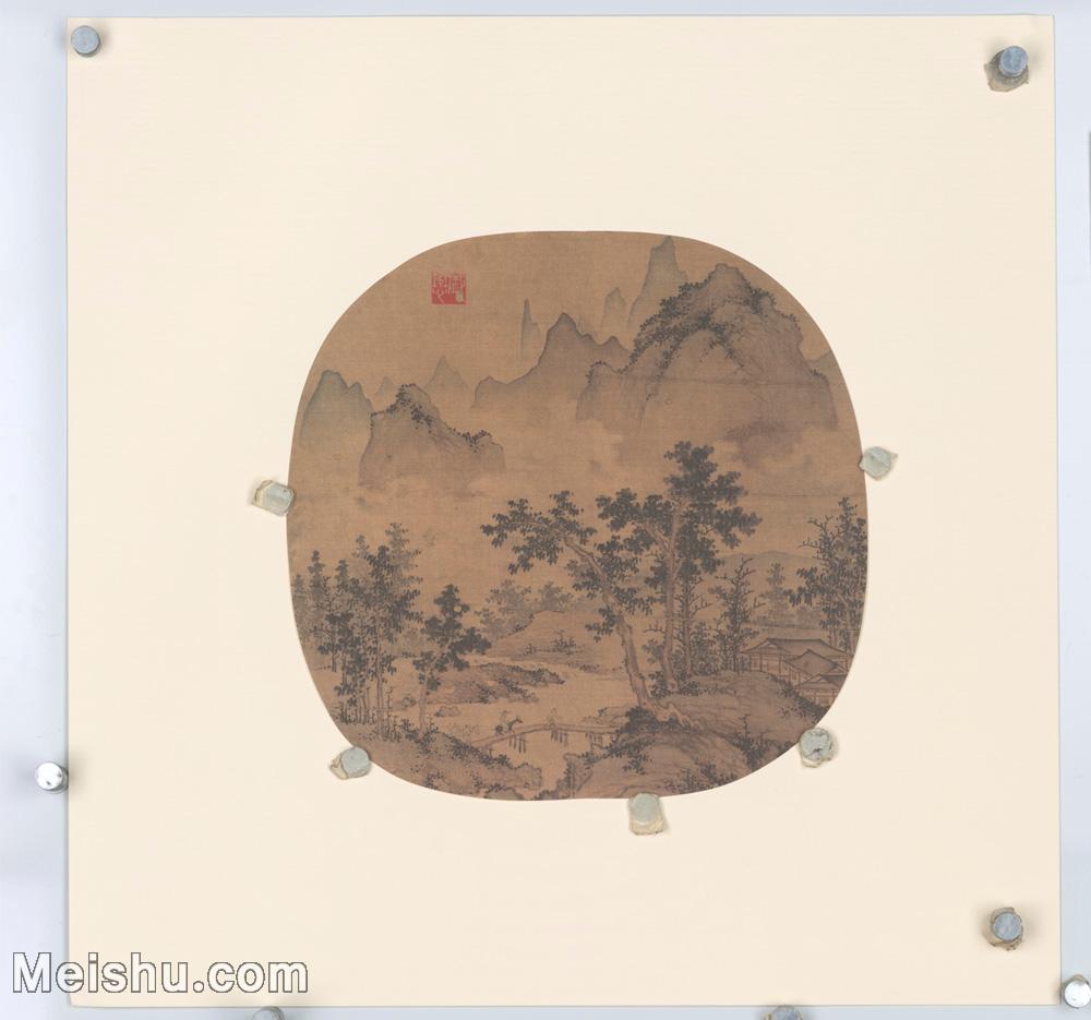 【印刷级】GH6081367古画山水风景-宋代水墨山水小品<a href=https://www.meishu.com/baike/1/1/10280.html target=_blank class=infotextkey>高山</a>流水元人画册-小品图片-98M-6064X5667.jpg