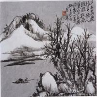 清代画家蒲华山水册页