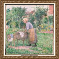 法国印象派大师卡米耶毕沙罗Camille Pissarro油画作品高清图片风景油画高清图片资料 (58)