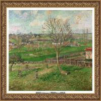 法国印象派大师卡米耶毕沙罗Camille Pissarro油画作品高清图片风景油画高清图片资料 (57)