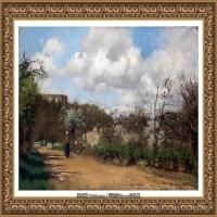 法国印象派大师卡米耶毕沙罗Camille Pissarro油画作品高清图片风景油画高清图片资料 (282)