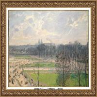 法国印象派大师卡米耶毕沙罗Camille Pissarro油画作品高清图片风景油画高清图片资料 (60)