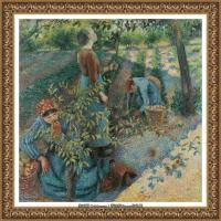 法国印象派大师卡米耶毕沙罗Camille Pissarro油画作品高清图片风景油画高清图片资料 (52)