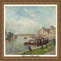 法国印象派大师卡米耶毕沙罗Camille Pissarro油画作品高清图片风景油画高清图片资料 (64)