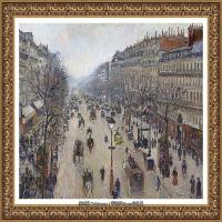 法国印象派大师卡米耶毕沙罗Camille Pissarro油画作品高清图片风景油画高清图片资料 (283)