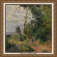 法国印象派大师卡米耶毕沙罗Camille Pissarro油画作品高清图片风景油画高清图片资料 (55)