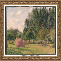 法国印象派大师卡米耶毕沙罗Camille Pissarro油画作品高清图片风景油画高清图片资料 (56)