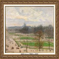 法国印象派大师卡米耶毕沙罗Camille Pissarro油画作品高清图片风景油画高清图片资料 (59)