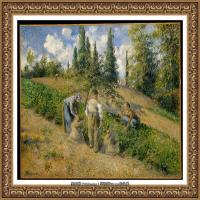 法国印象派大师卡米耶毕沙罗Camille Pissarro油画作品高清图片风景油画高清图片资料 (68)