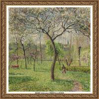 法国印象派大师卡米耶毕沙罗Camille Pissarro油画作品高清图片风景油画高清图片资料 (77)